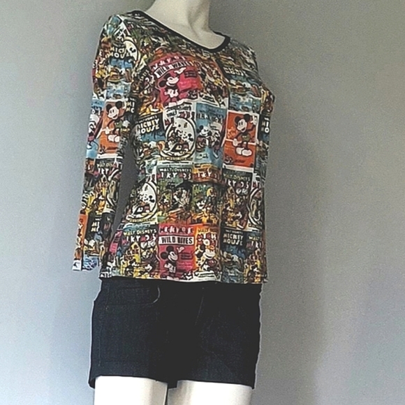 Humble Disney Mickey Mouse Long Sleeve Top Size S - M - Picture 6 of 10